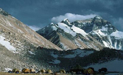 Campo base del Everest.