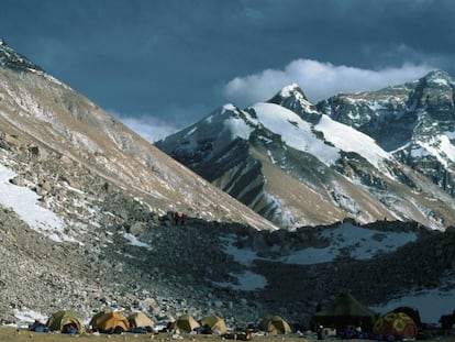 Campo base del Everest.