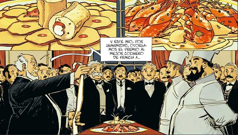 ‘Ulises y Cyrano’: la cocina francesa y las heridas de la Segunda Guerra Mundial en uno de los mejores cómics del año