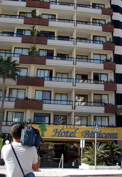 Fachada del hotel Bitácora en Tenerife.