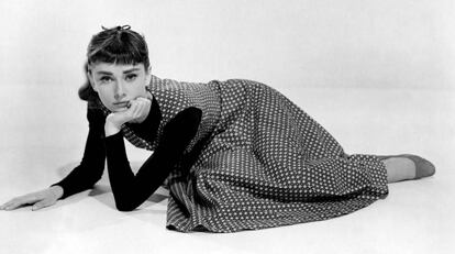 Audrey Hepburn en la pel&iacute;cula &#039;Sabrina&#039; (1954). 