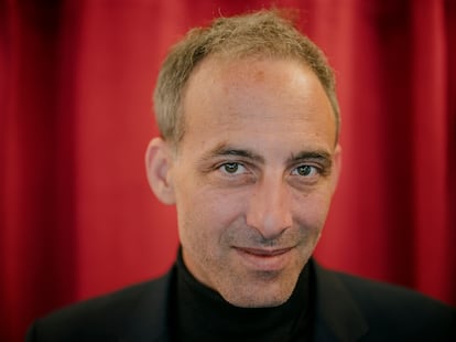 El ensayista y candidato Raphaël Glucksmann, en París el 28 de mayo. 