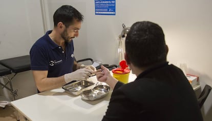 Centre de detecció de malalties sexuals a Barcelona.