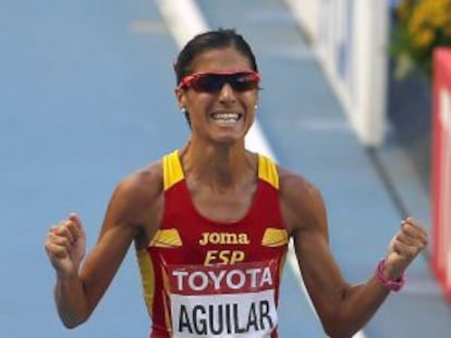 Alessandra Aguilar, tras concluir en quinta posición.
