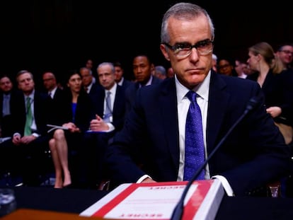 Ex-diretor do FBI Andrew McCabe