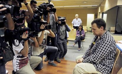 Joan Vil&agrave;, en una de las sesiones del juicio por el asesinato de 11 ancianos en un geri&aacute;trico de Olot.