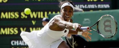 Venus Williams durante la final contra su hermana Serena.