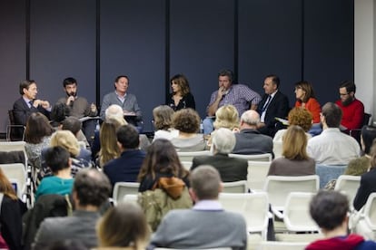 Debate a siete sobre la Agenda Post-2015 ayer en Madrid.