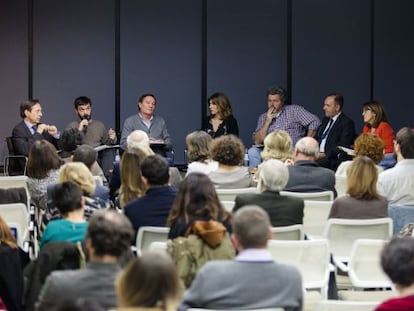 Debate a siete sobre la Agenda Post-2015 ayer en Madrid.