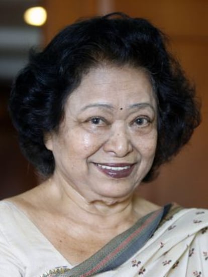 Shakuntala Devi en 2007.