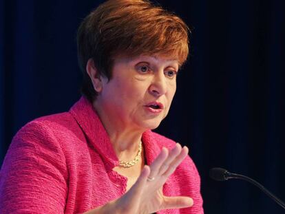 Kristalina Georgieva, directora gerente del FMI. 