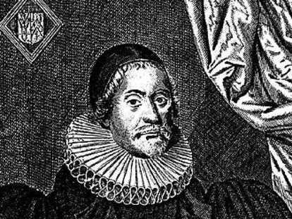 Retrato de James Ussher de la época.