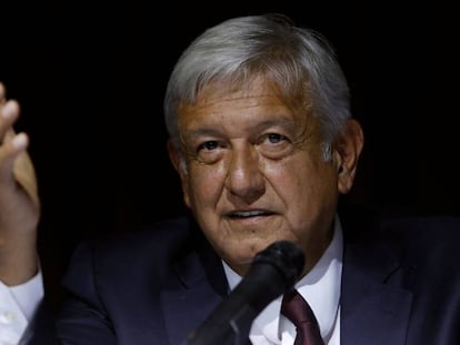 Andrés Manuel López Obrador, este jueves.