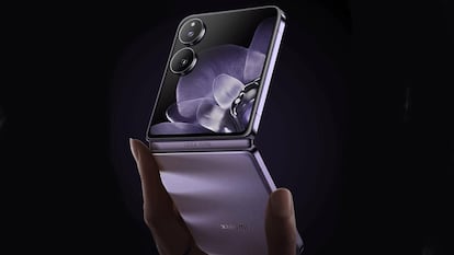 Pantalla de de un Xiaomi MIX Flip