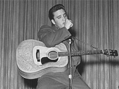 Elvis Presley, en su época dorada.