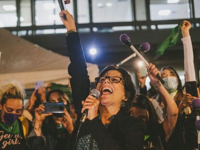 La vocera del movimiento Causa Justa, Ana Cristina González.