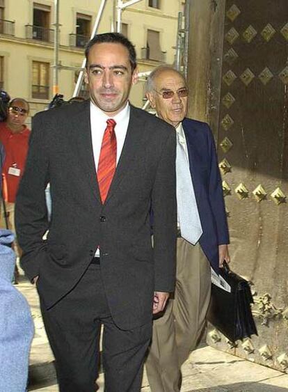 El juez Francisco Javier de Urquía, en el Tribunal Superior andaluz.