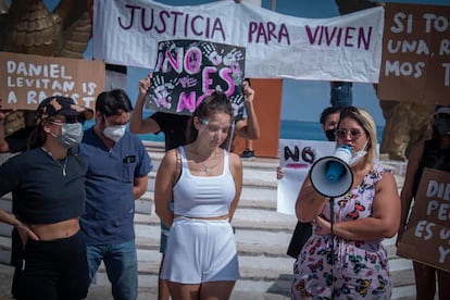 Vivien Withington, la joven cozumeleña que denunció ante medios de comunicación un caso de presunta corrupción por parte del juez que dejó en libertad a su violador en Quintana Roo (México).