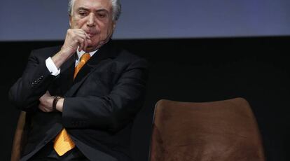 O presidente Michel Temer em 30 de maio.