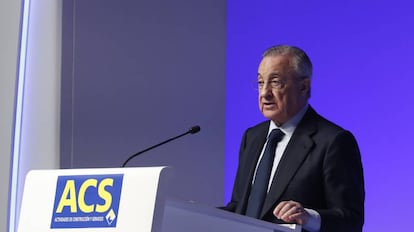 Florentino Pérez, presidente de ACS.