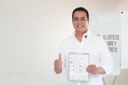 José Antonio Ochoa, candidato a la alcaldía de Durango por la coalición PAN-PRI.