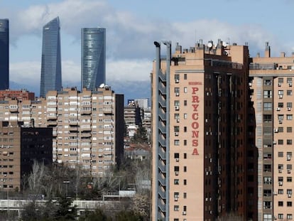 Edificios de vivienda en Madrid