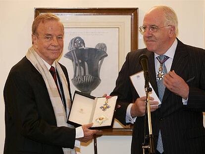 Sir Ivor Roberts y Franco Zeffirelli