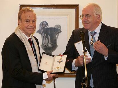 Sir Ivor Roberts y Franco Zeffirelli