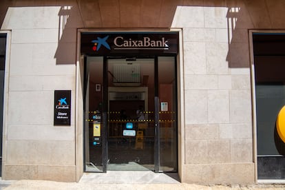 Oficina de CaixaBank en Barcelona