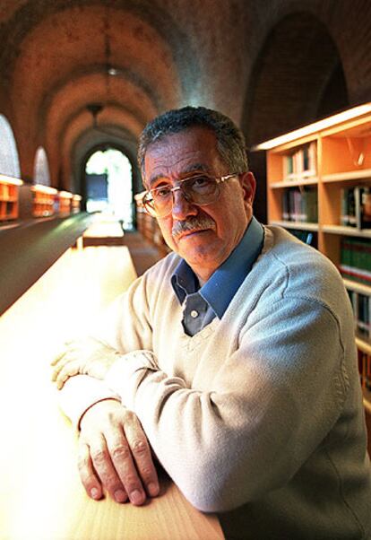 Josep Fontana, en la Universidad Pompeu Fabra de Barcelona.