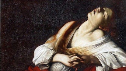 La 'Magdalena en éxtasis' de Caravaggio.