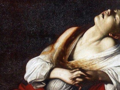 La &#039;Magdalena en &eacute;xtasis&#039; de Caravaggio. 