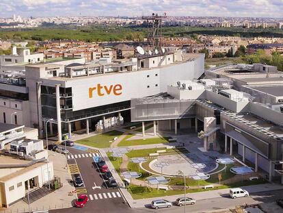 La sede de RTVE en Prado del Rey (Madrid).