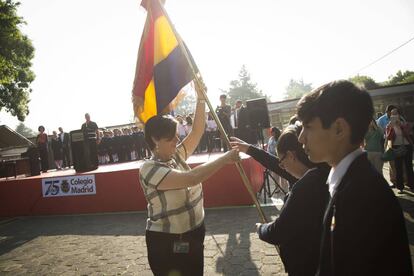 85&deg; aniversario de la Segunda Rep&uacute;blica, en el Colegio Madrid.