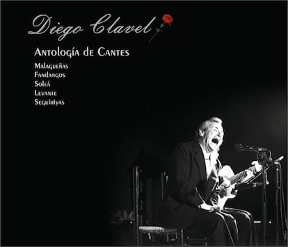 Portada Diego Clavel Antología de Cantes. CORTESÍA CAMBAYÁ