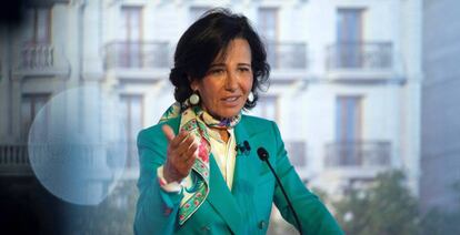 La presidenta del Banco Santander, Ana Botín.