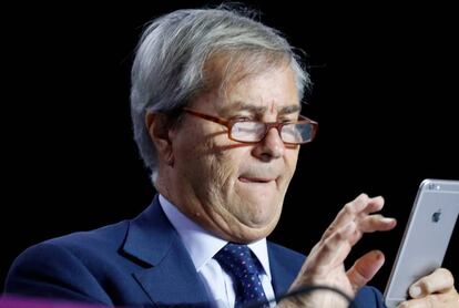 Vincent Bollor&eacute;, presidente de Vivendi.