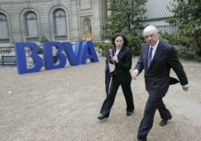 El presidente del BBVA, Francisco González. EFE/Archivo