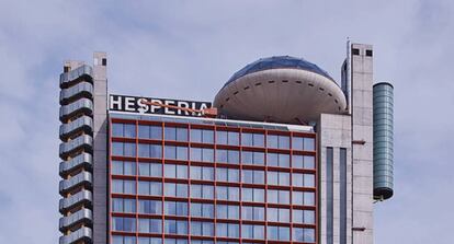 Torre Hyatt Regency, en Barcelona, terminada en 2006.