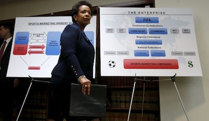 Loretta Lynch, promotora de Nova York encarregada do caso.