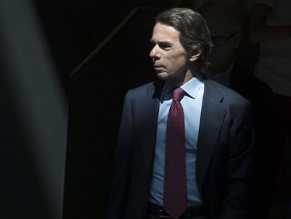 El expresidente del Gobierno Jose Mar&iacute;a Aznar.