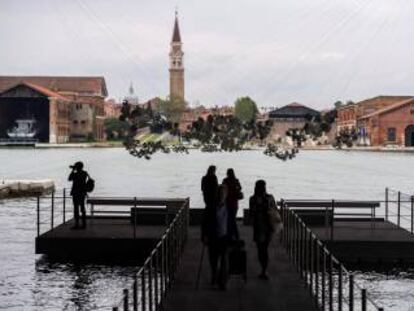 Imagen del Arsenal, escenario donde se celebra la Bienal de Venecia.