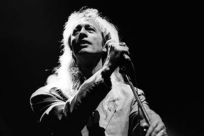 Robin Gibb, durante una actuación en Róterdam (Holanda), el 1 de julio de 1991. EL cantante murió ayer 20 de mayo, a los 63 años tras un largo período con problemas de salud.