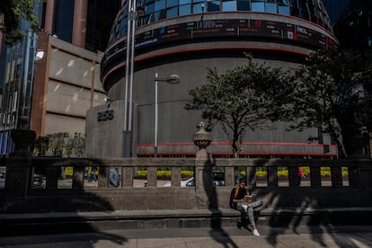 Vista de la Bolsa Mexicana de Valores