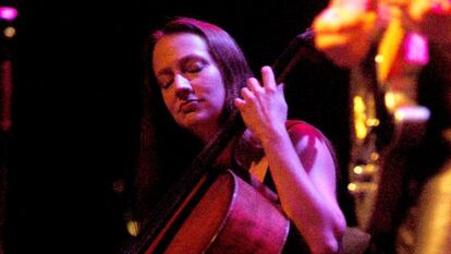 La violonchelista Jane Scarpantoni.