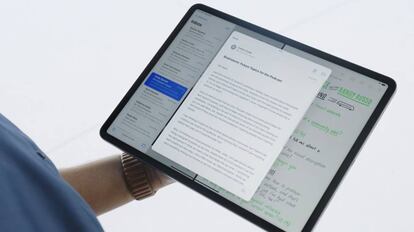 La nueva multitarea del iPad.