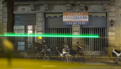 Un local per llogar a Barcelona.