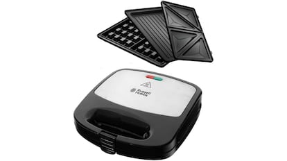 Vista de la sandwichera con descuento en Amazon.