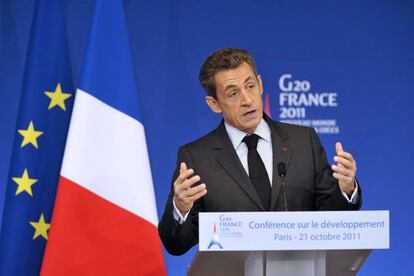 El presidente de Francia, Nicolas Sarkozy.