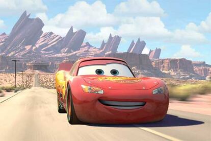 Imagen de la película &#39;Cars&#39;.